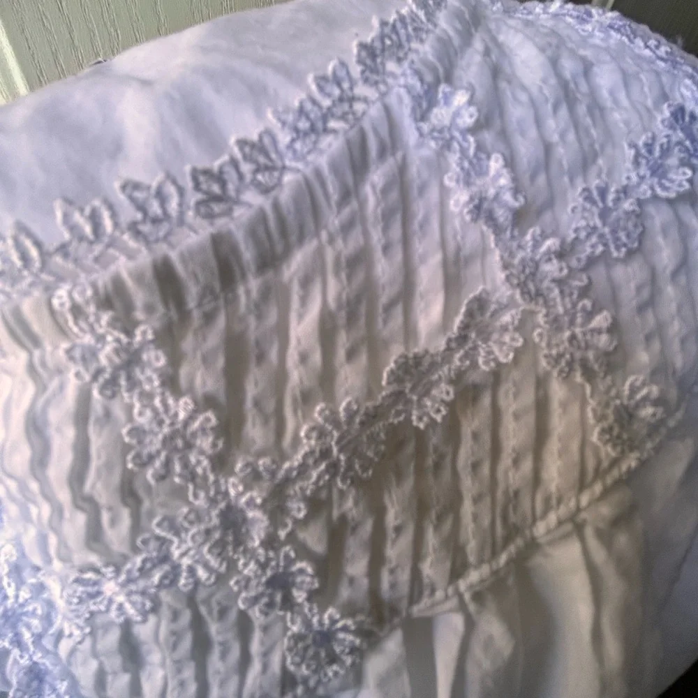Eileen West L Cotton Pintuck Ballet Nightgown NWOT - Picture 12 of 16